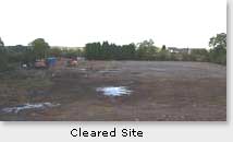 Cleared Site