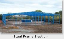 Steel Frame Erection